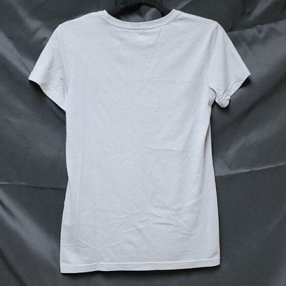 ADIDAS WOMENS GRAY GO TO PERFORMANCE T-SHIRT, SIZE SMALL - Picture 3 of 4